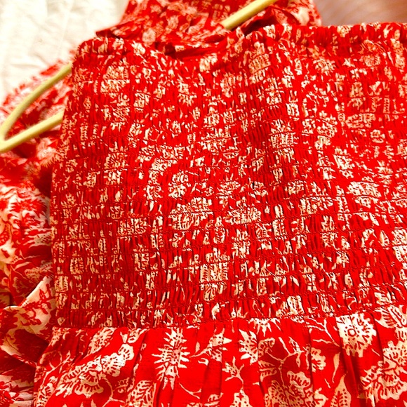 NWTS!💚Beautiful Summer & Full Effect Ruffled Maxi Dress - Picture 7 of 7